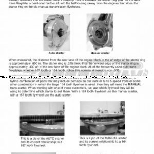 Ford starter tech tip